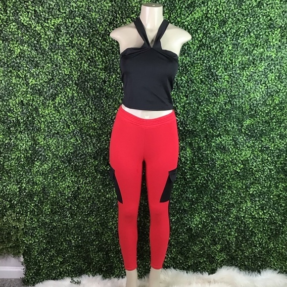 Red and black legging set nwt - Picture 4 of 5